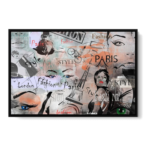 Paris Fashion Canvas Print