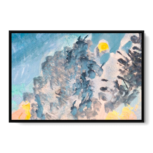 Abstract Beach Canvas Print