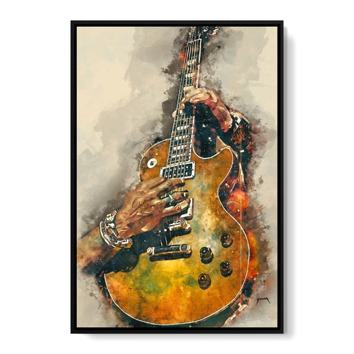 Slash's Electric Guitar - Abraham Szomor Canvas Print