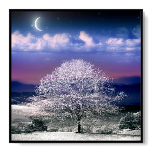 Fantasy Winter Scene Canvas Print