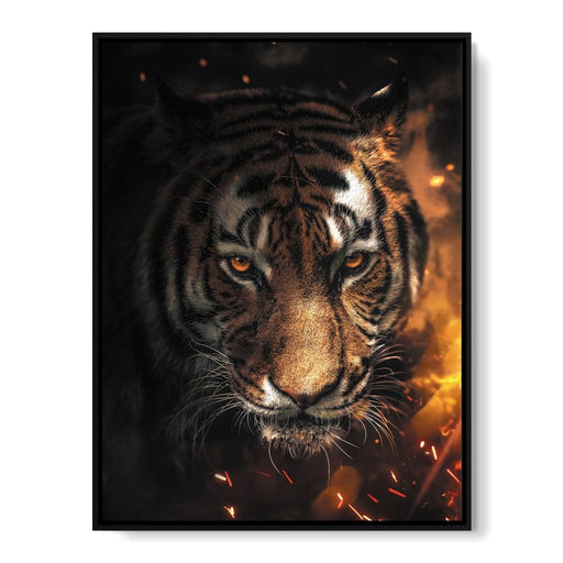 Tiger Sparkles - Zenzdesign Canvas Print