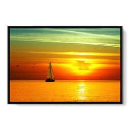 Sailing Boat Sunset