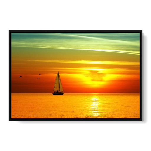 Sailing Boat Sunset wall décor