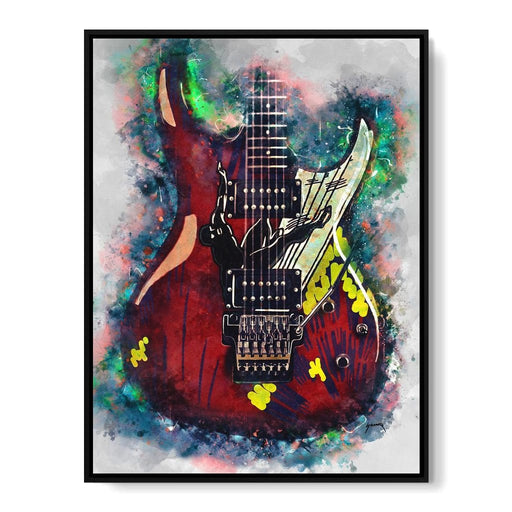 Joe Satriani's Guitar - Abraham Szomor Canvas Print