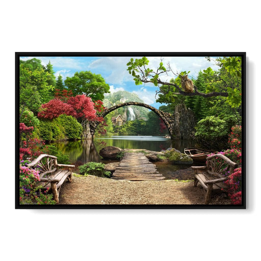 Stone Bridge Canvas Print