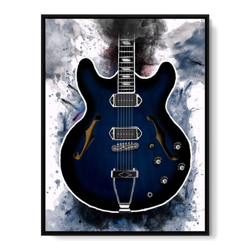 Gary Clark Jr's Electric Guitar -  Abraham Szomor Canvas Print