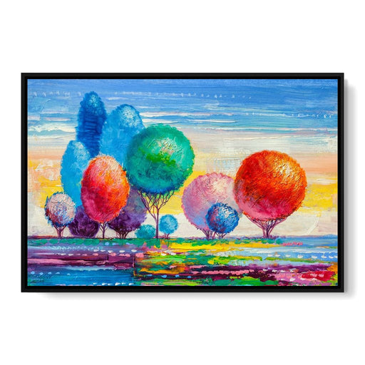 Autumn Fantasy Forest Canvas Print