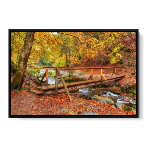 Wooden Bridge Canvas Print