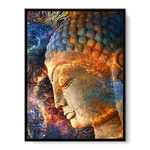 Buddha's Profile Canvas Print