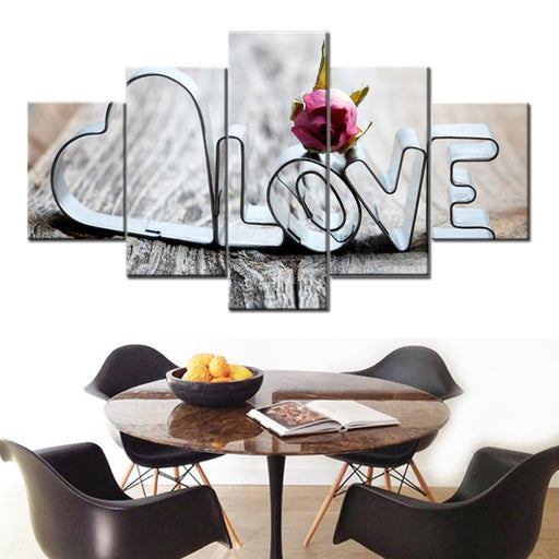 Romantic Love Canvas Print
