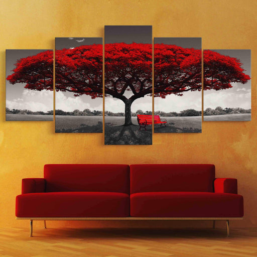 Romantic Tree Canvas Print