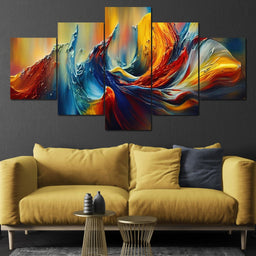 Colorful Waves & Lines