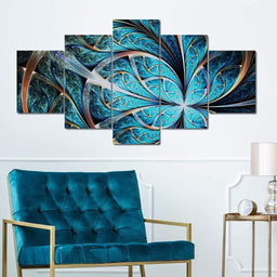 Storm of Ice Multi Panel Canvas Wall Art - NicheCanvas