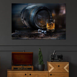 Keg of Whiskey | NicheCanvas